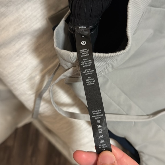 Men's Grey Lululemon ABC Jogger Pants M - Picture 3 of 3